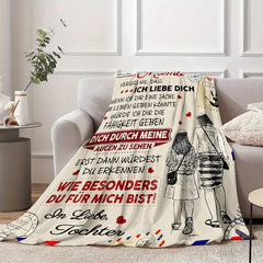 Digital Printing Flannel Blanket for All Seasons (1pc)