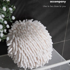 Cute Chenille Hanging Hand Towel for Kitchen & Bathroom