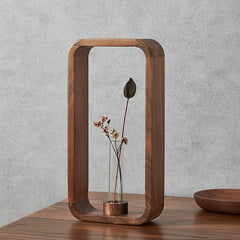 Transparent Glass Vase for Water Plants - Zen Style