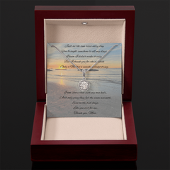 To My Loving Mom - Eternal Hope Necklace