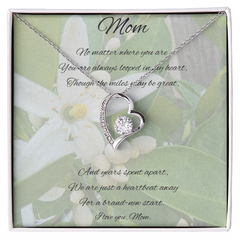A heartbeat away - Forever Love Necklace