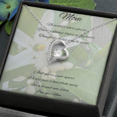 A heartbeat away - Forever Love Necklace