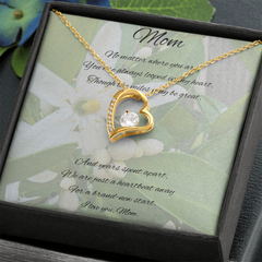 A heartbeat away - Forever Love Necklace