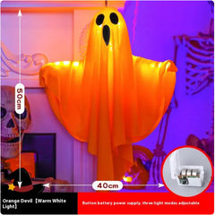 Glowing Scream Ghost Decor