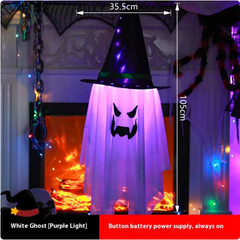 Glowing Scream Ghost Decor